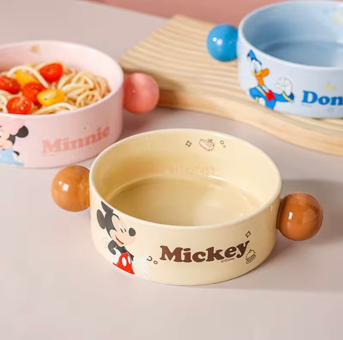 Mickey & Friends Handle Bowl – Pan-Style Ceramic