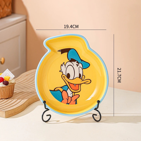 Disney Character Shaped Ceramic Plate –Nature Series