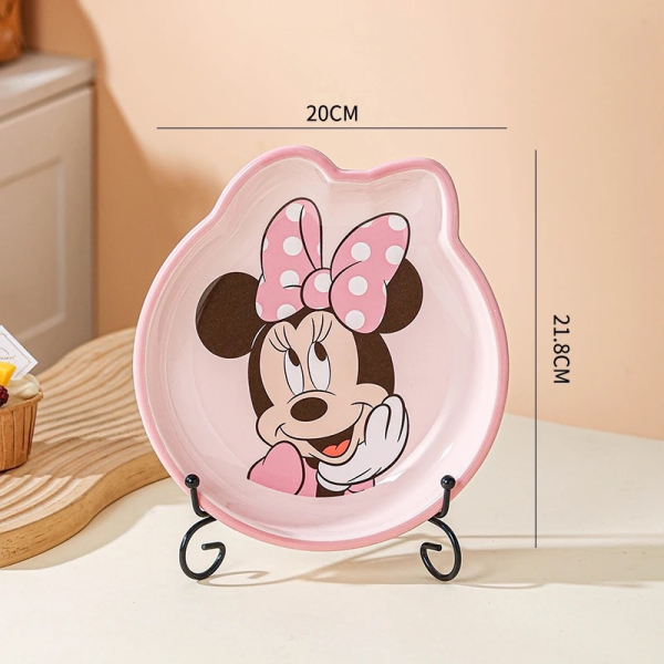 Disney Character Shaped Ceramic Plate –Nature Series