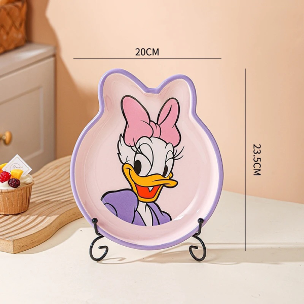 Disney Character Shaped Ceramic Plate –Nature Series
