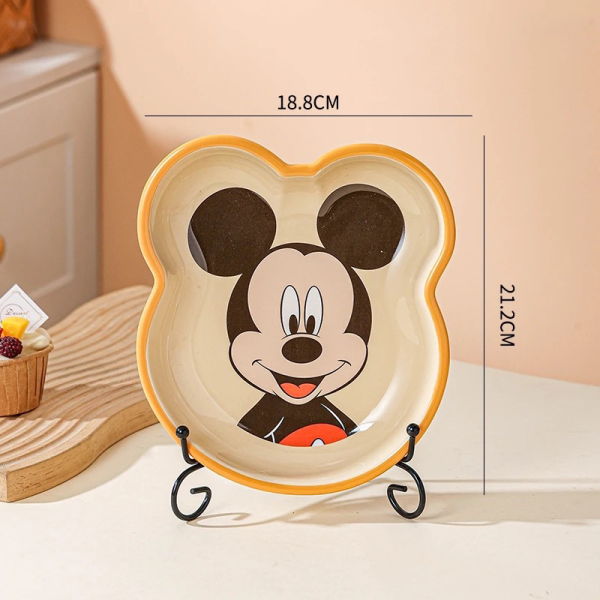 Disney Character Shaped Ceramic Plate –Nature Series