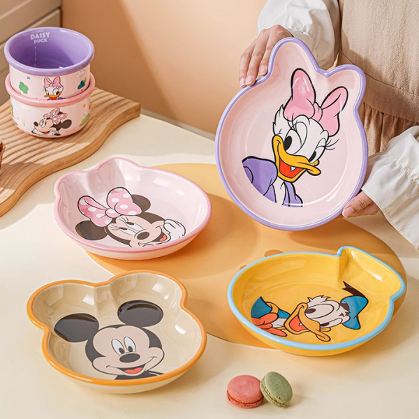 Disney Character Shaped Ceramic Plate –Nature Series