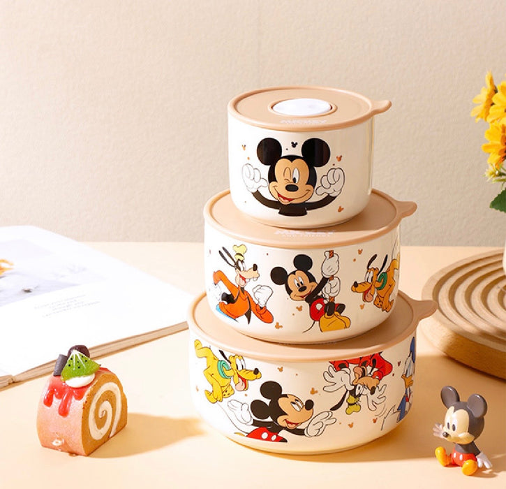 Disney “Mickey & Friends” Ceramic Storage Container Set