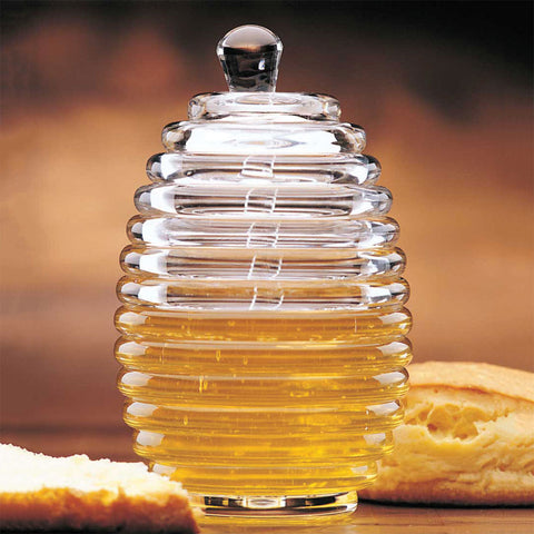 Acrylic Honey Jar With Spoon