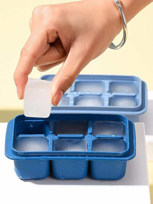 3-Pcs Mini Ice Tray Mold  With Lids