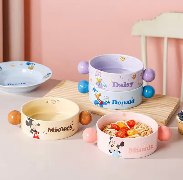 Mickey & Friends Handle Bowl – Pan-Style Ceramic