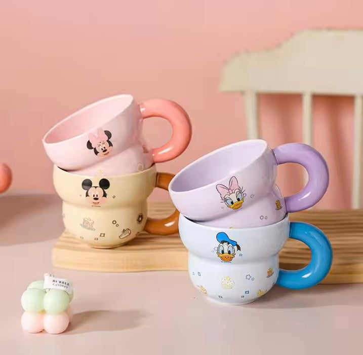 Mickey & Friends Cartoon Mug – 450ml Ceramic