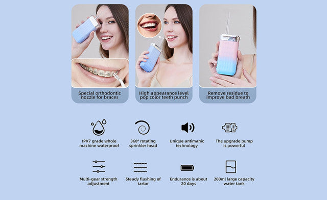 Portable Electric Water Flosser