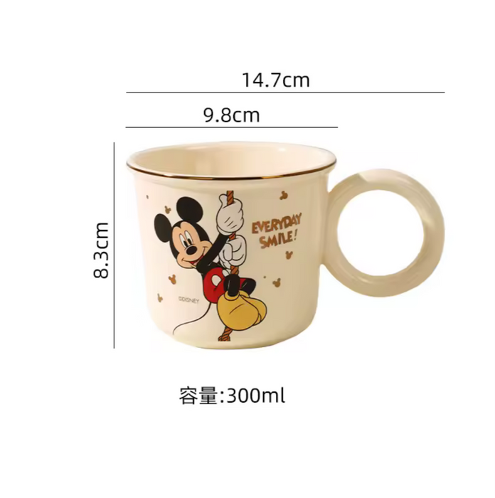 Disney “Everyday Smile” Ceramic Tableware – Mug, Bowl, or Plate