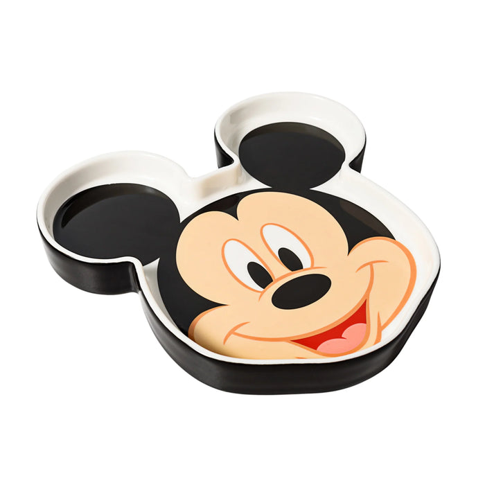 Mickey & Minnie Character-Shaped Plates