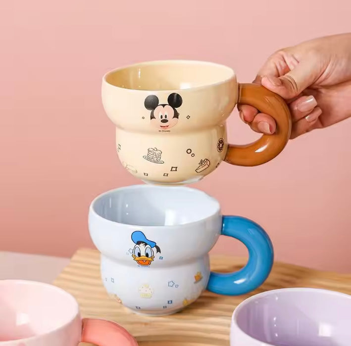 Mickey & Friends Cartoon Mug – 450ml Ceramic
