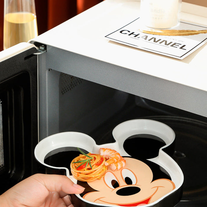 Mickey & Minnie Character-Shaped Plates