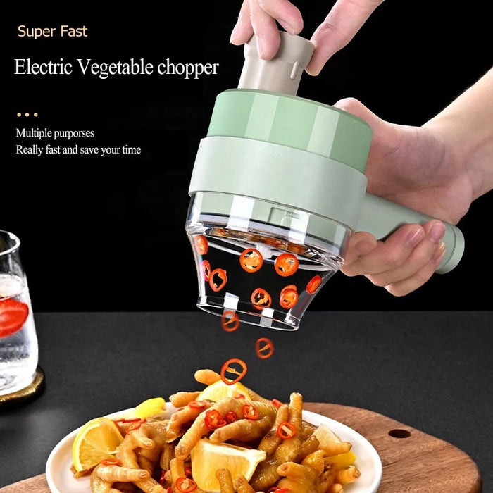 Handheld Electric Vegetable Cutter